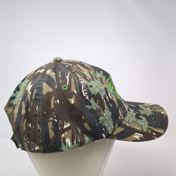 Mountain Dew Get Out and Do Strapback Hat Camo One Size Adjustable - Picture 4 of 8